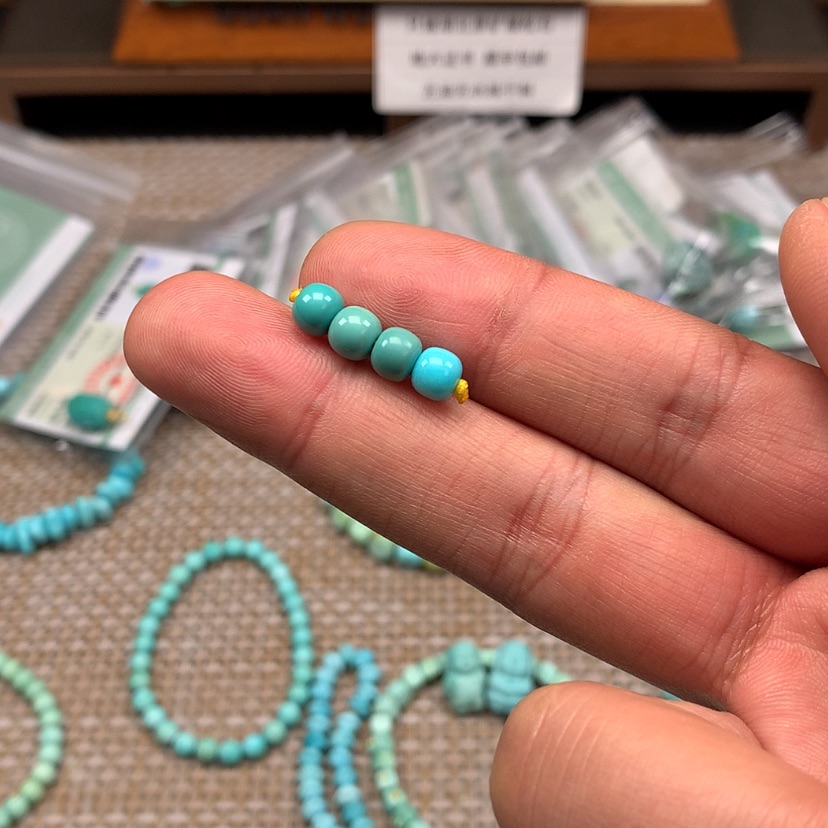 【闪购商品】未镶嵌绿松石颈饰13