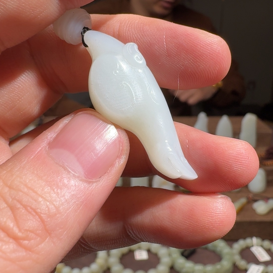 和田玉挂件未镶嵌