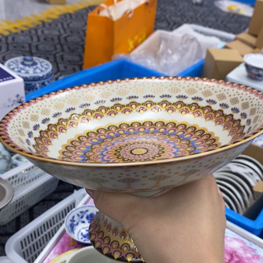 景德镇陶瓷茶具果盘