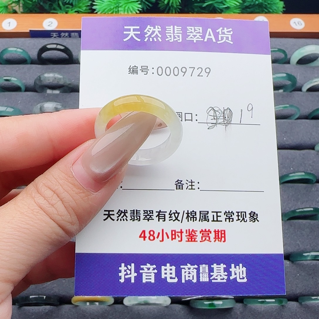翡翠未镶嵌戒指翡翠