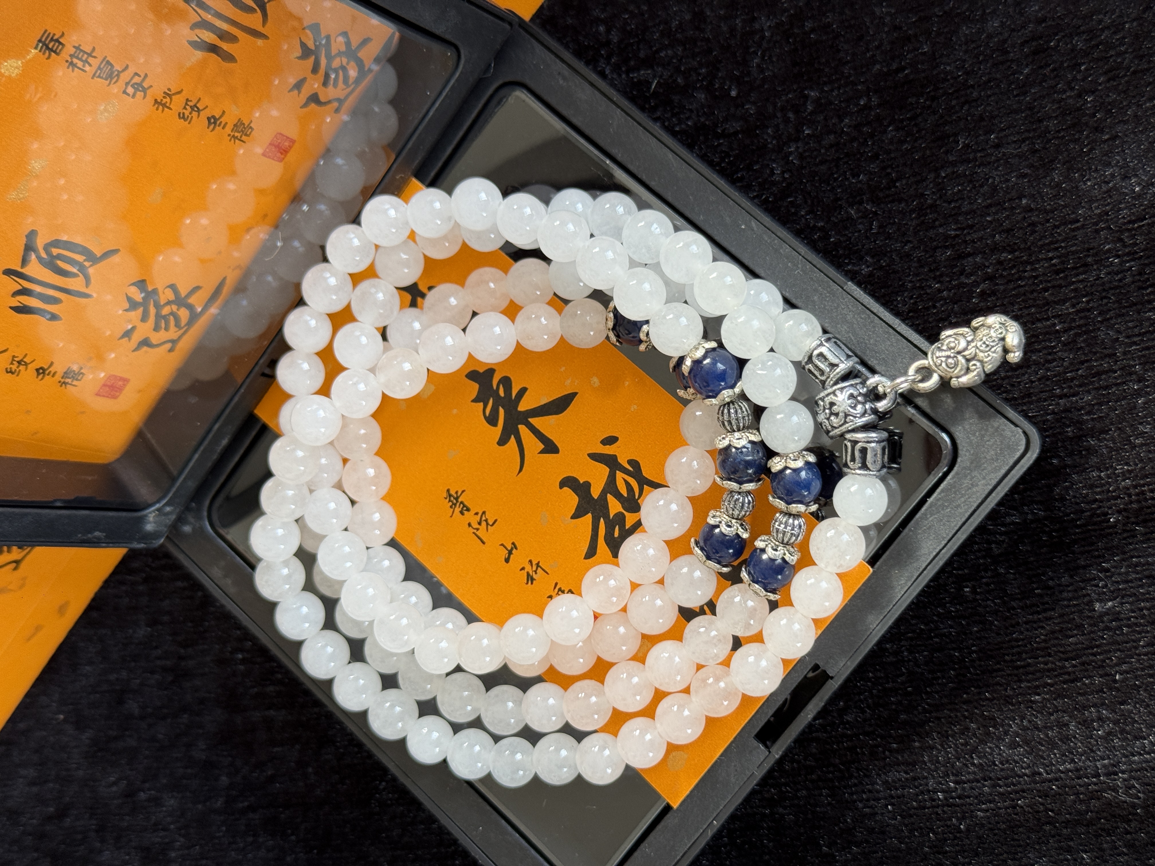 金丝玉多圈缠绕手串