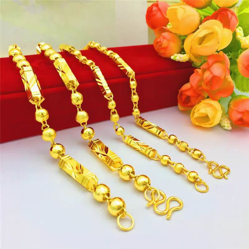 合金项链 新款【六角实心项链】男款潮流气质百搭