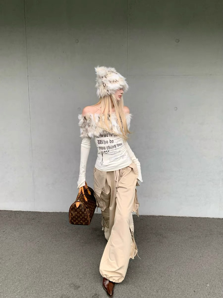 孤品扣号直播间下单请备注-以直播间扣号为准-纯欲辣妹上衣