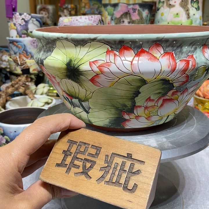 景德镇艺术手绘作品