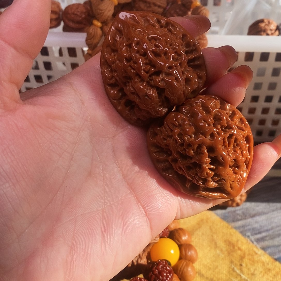 吊坠文玩核桃官帽45