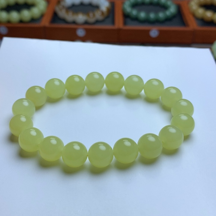 和田玉手串未镶嵌