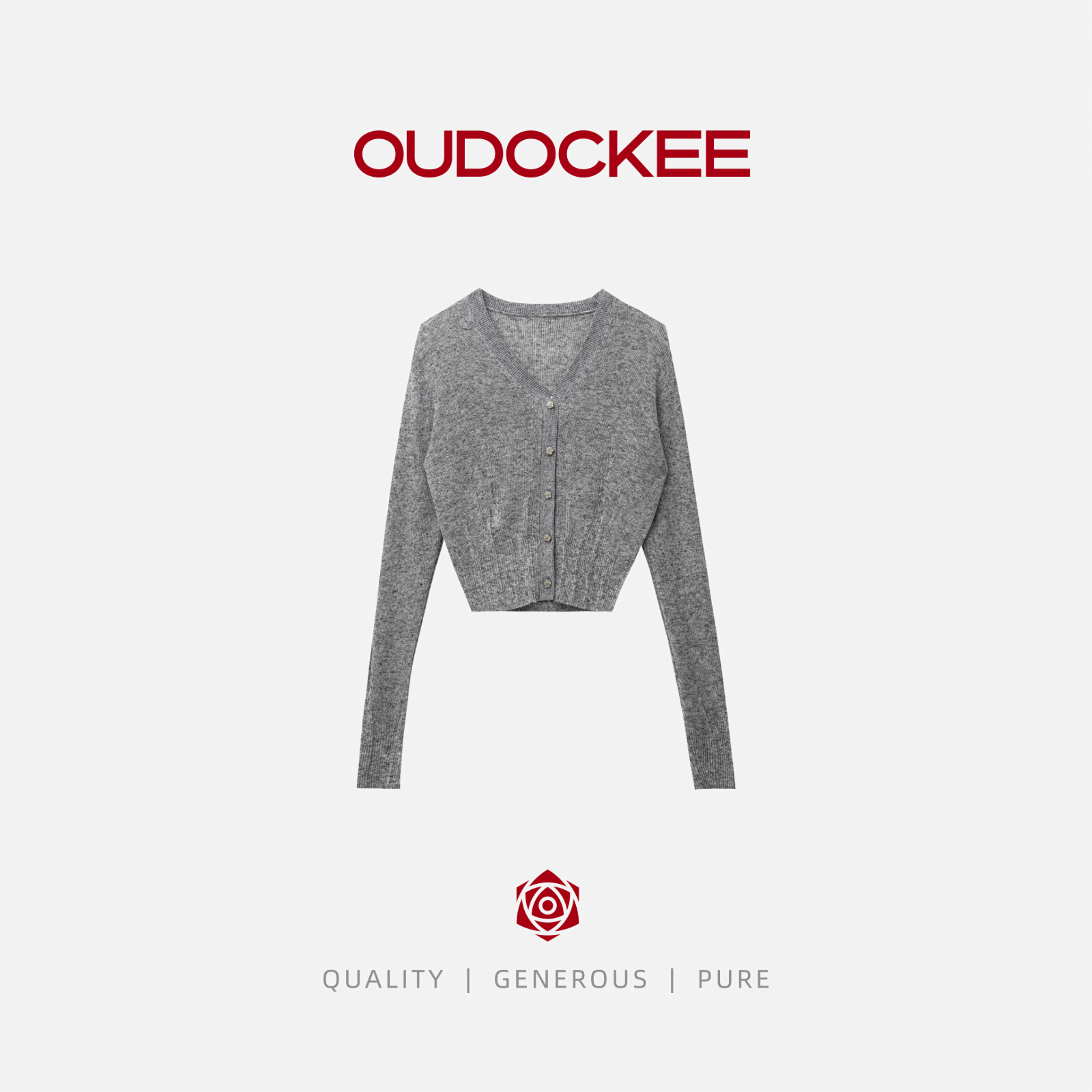 OUDOCKEE 鸥鸥 【盲盒】灰麻+毛栗子 组合 盲盒 574-599-