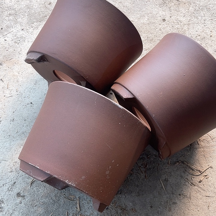 紫砂花盆100/6。20-15