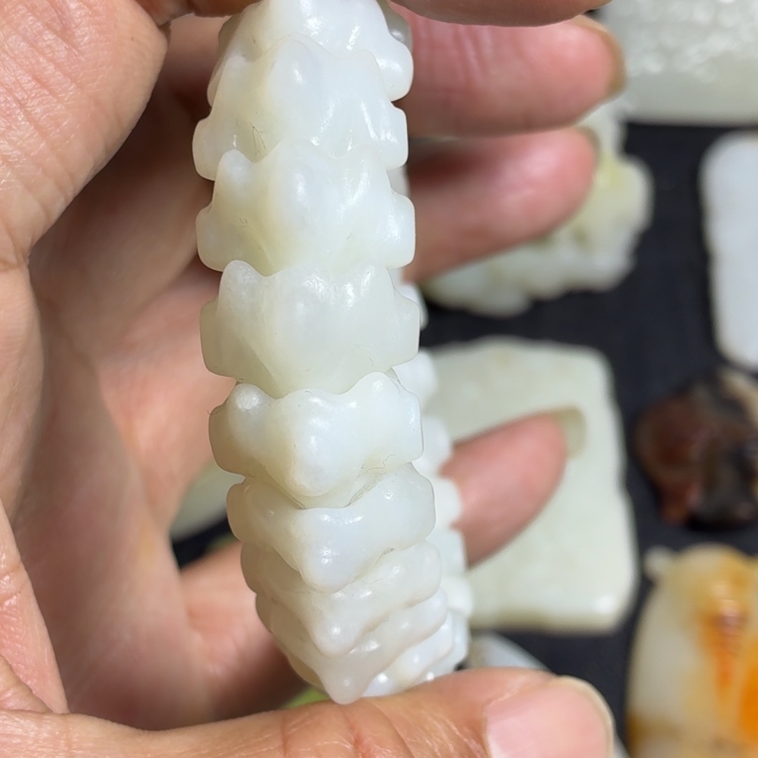 冬***雪和田玉（白玉）未镶嵌挂件