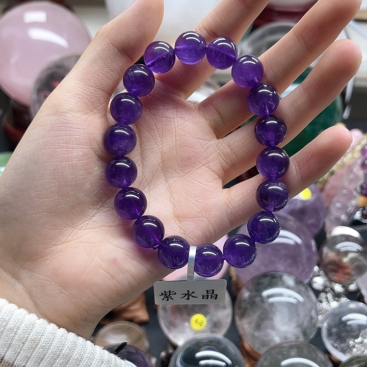 天然水晶手链未镶嵌水晶