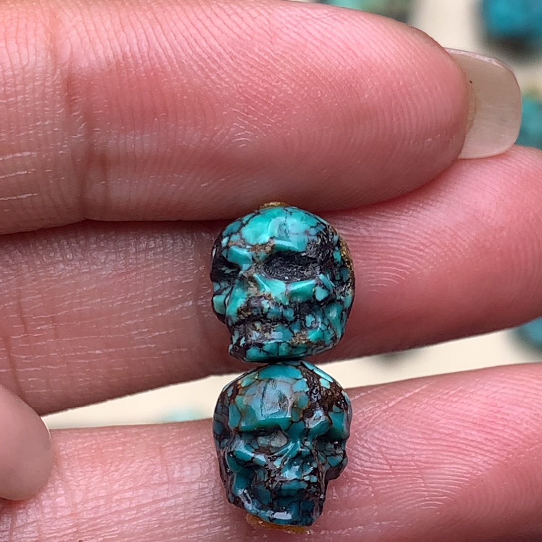 绿松石未镶嵌配饰