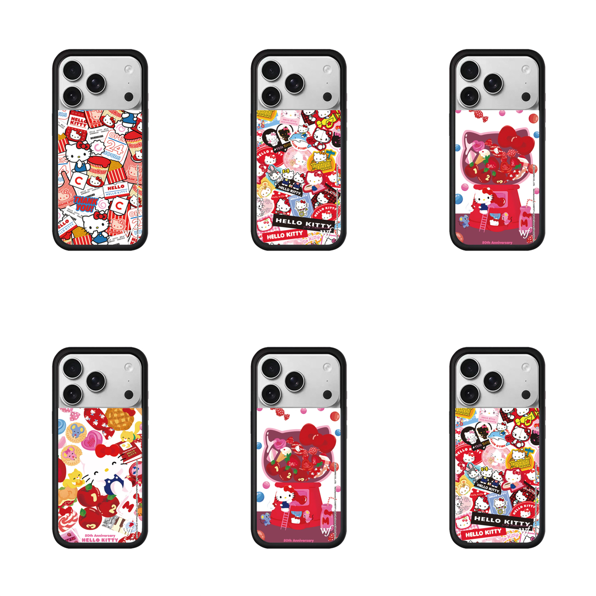 【WF凯蒂猫五十周年限定】适用苹果17pro壳子16promax全包保护套