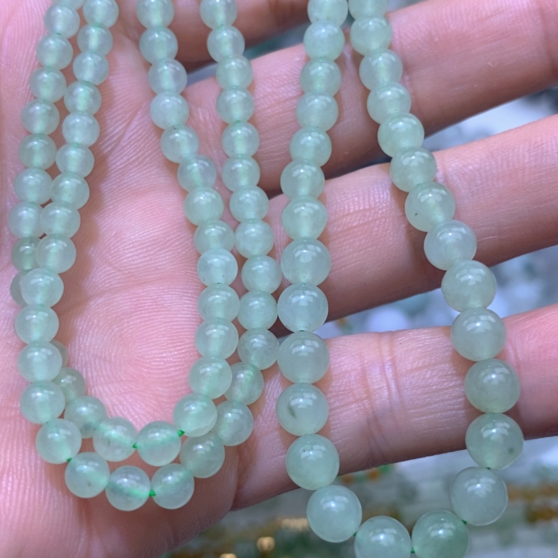 定制翡翠未镶嵌串