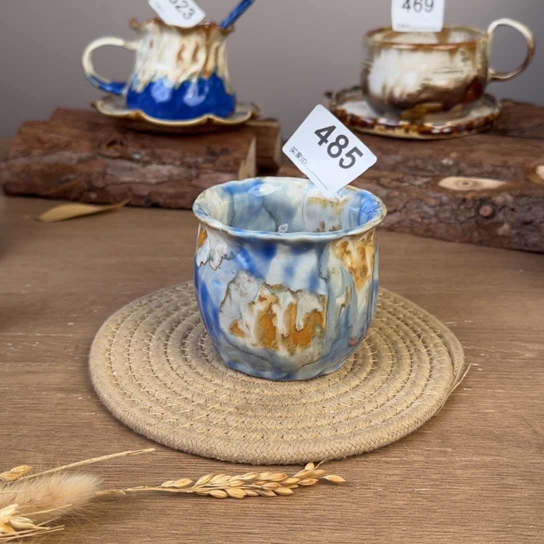 景德镇陶瓷手作杯  485