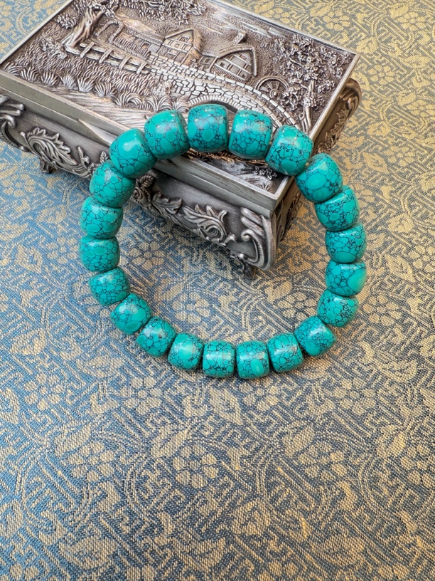 大美精品精选高端铁线纹路单圈手串