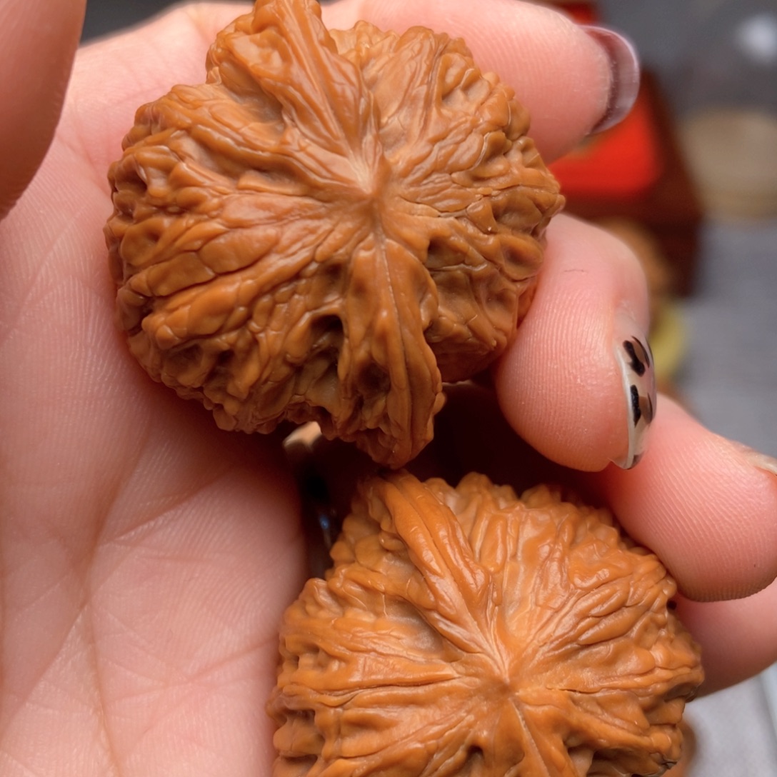 血***漫把件文玩核桃磨盘37全品