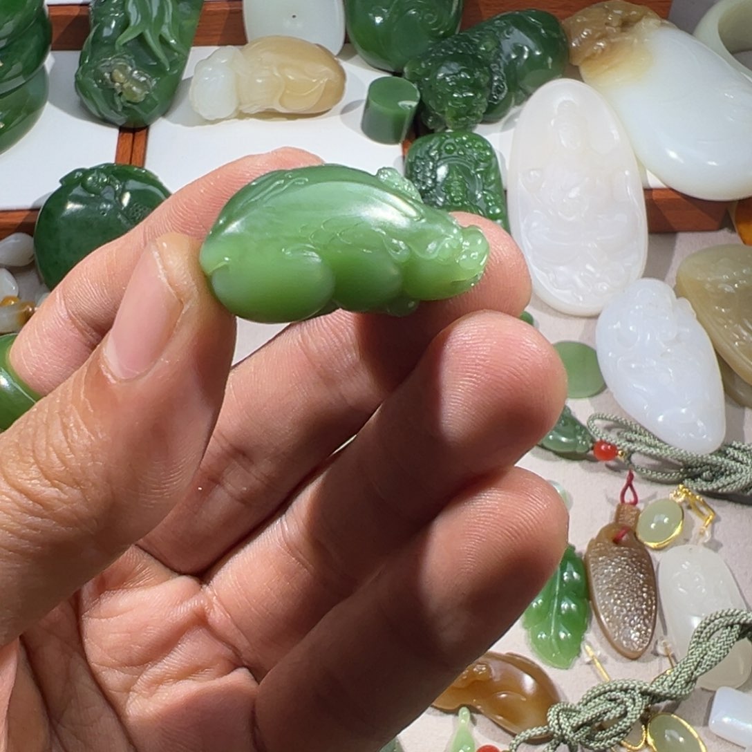 【闪购商品】和田玉挂件未镶嵌小*