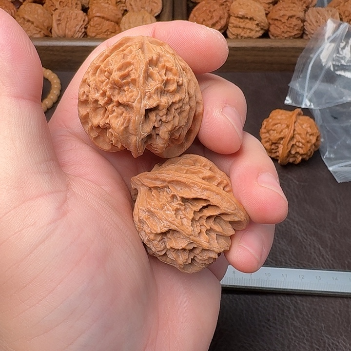 把件文玩核桃二号苹果园