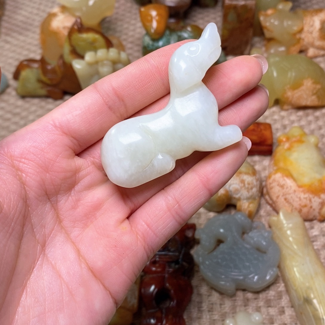 白玉菩提吊坠白玉菩提白玉菩提摆件