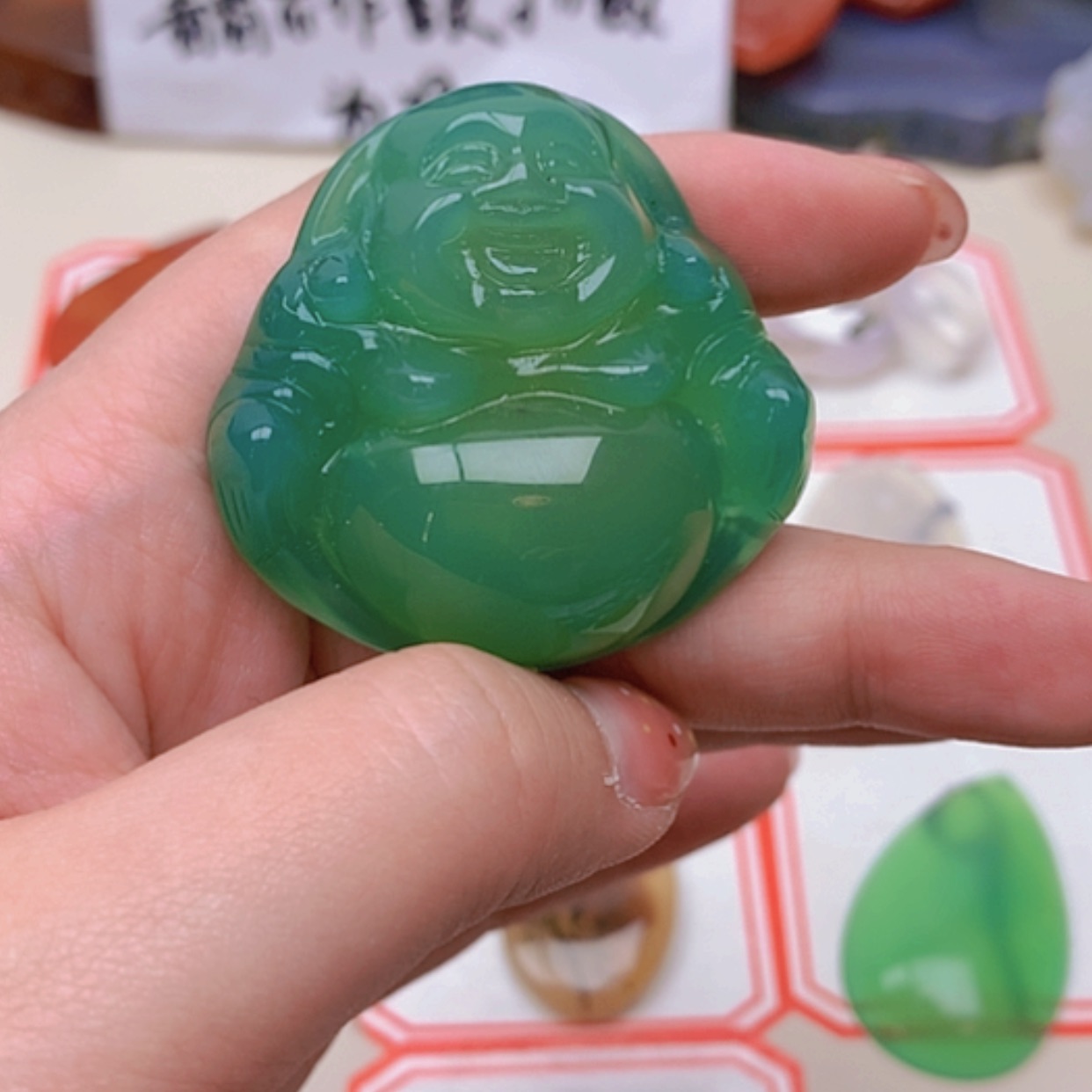 【闪购商品】玛瑙/玉髓未镶嵌珠宝半成品老*