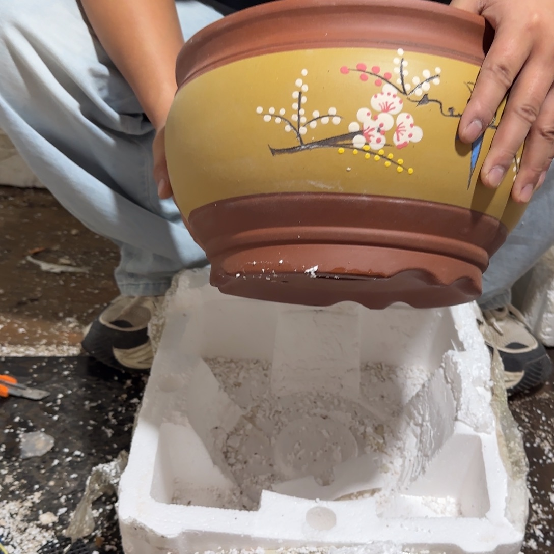 花盆紫砂口径25.18口径