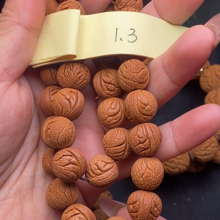 秦岭龙纹桃核36颗