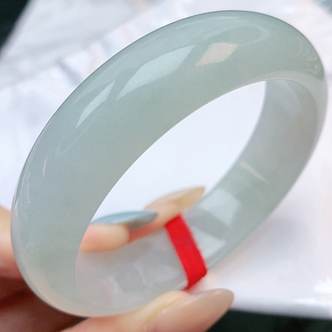 未镶嵌手镯翡翠57圈口190003