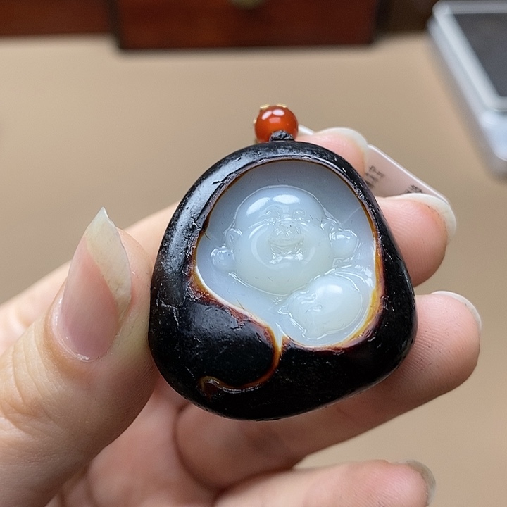 和田玉挂件未镶嵌F