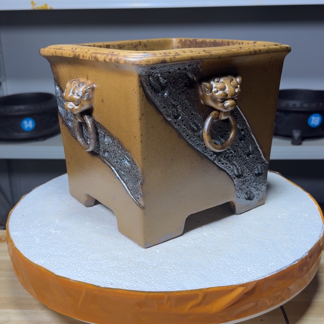 七***广紫砂花盆紫砂花盆