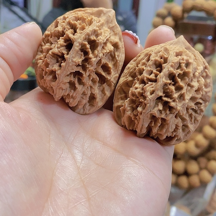 【闪购商品】文玩核桃把件40中国大花