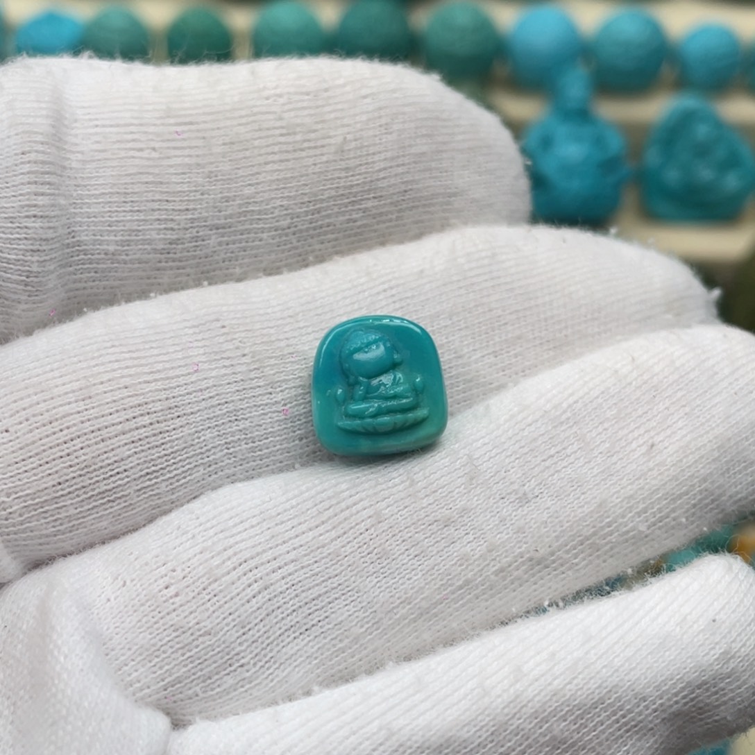 绿松石未镶嵌颈饰卡11-7