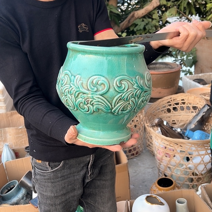 瓶高度23厘米口径15厘米微瑕捡漏