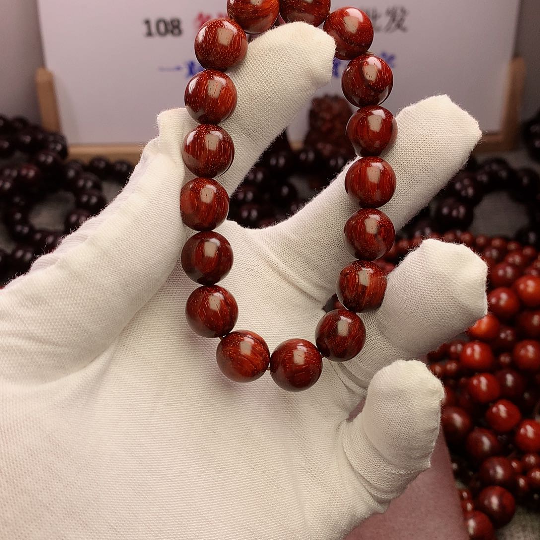 檀香紫檀（小叶紫檀）妙**子12原生态单圈泥料