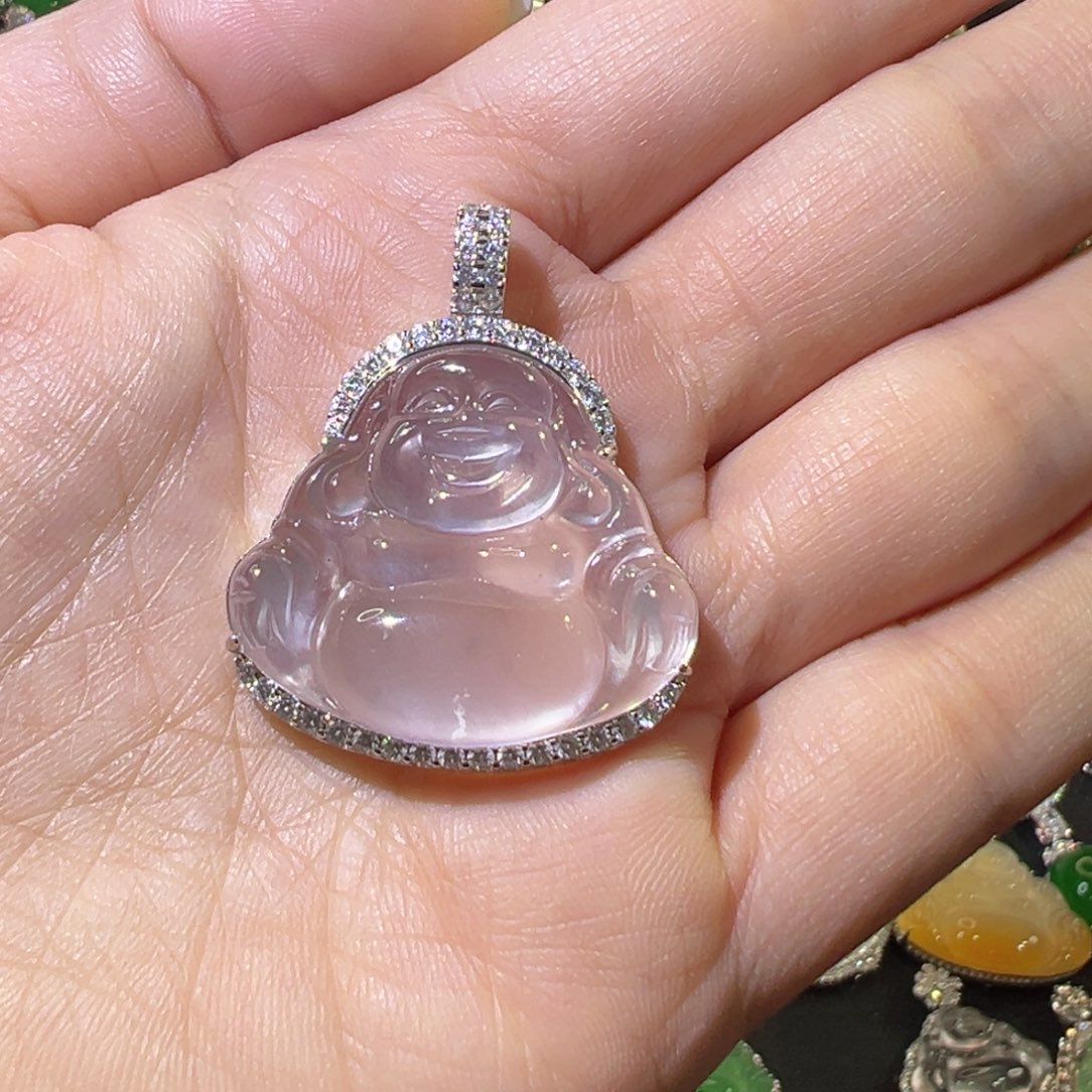 【闪购商品】石英质玉颈饰银S925镶嵌向*葵