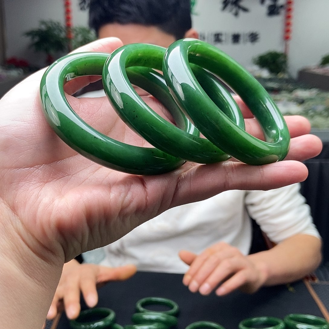 和田玉55-63颜色多样性发拍一发一未镶嵌