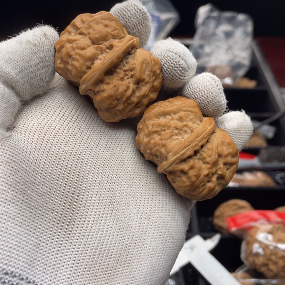 文玩核桃把件蛤蟆头 061