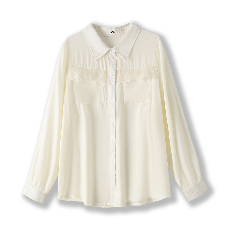 130-320斤大码女装韩版POLO领衬衫