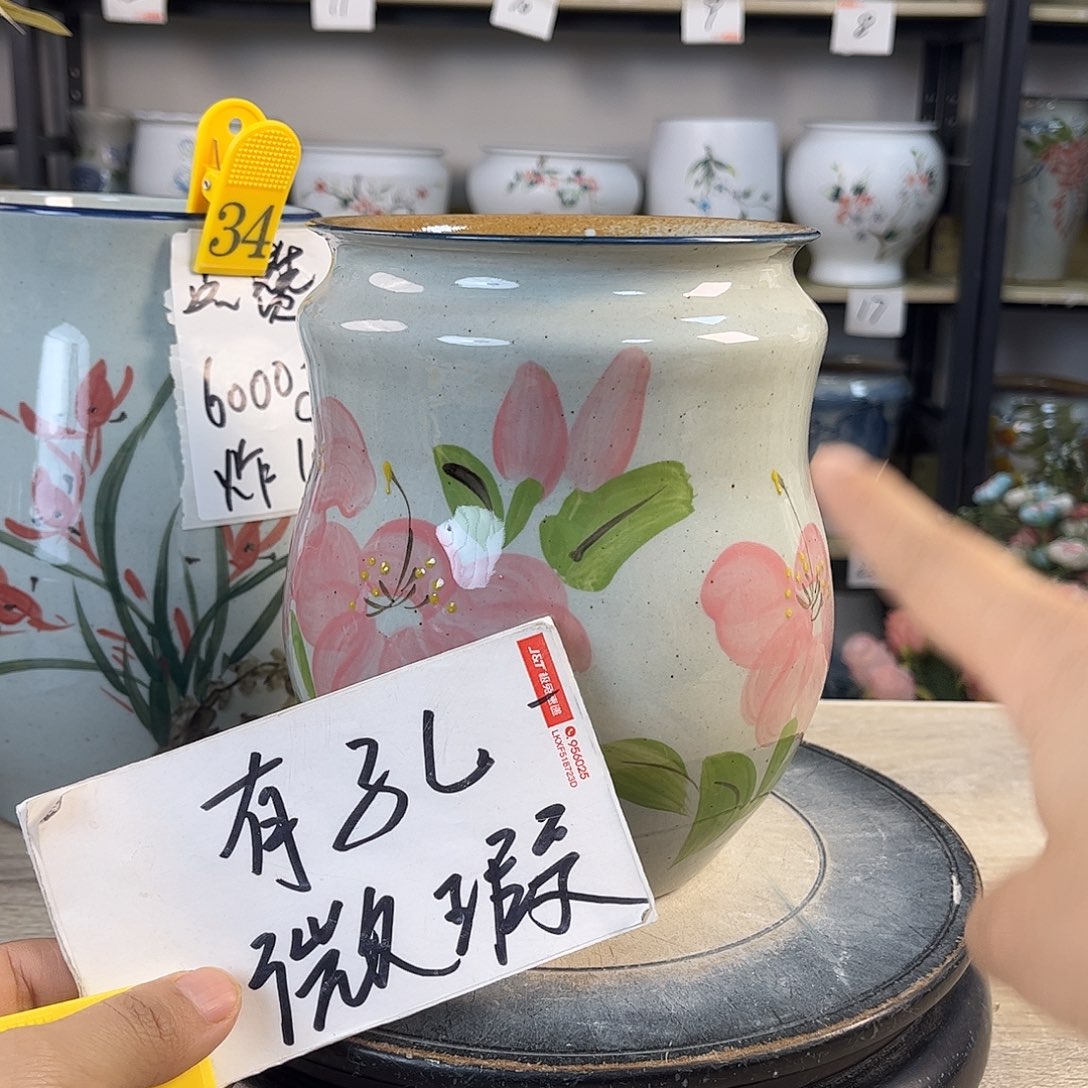 罐1xc景德镇陶瓷花盆