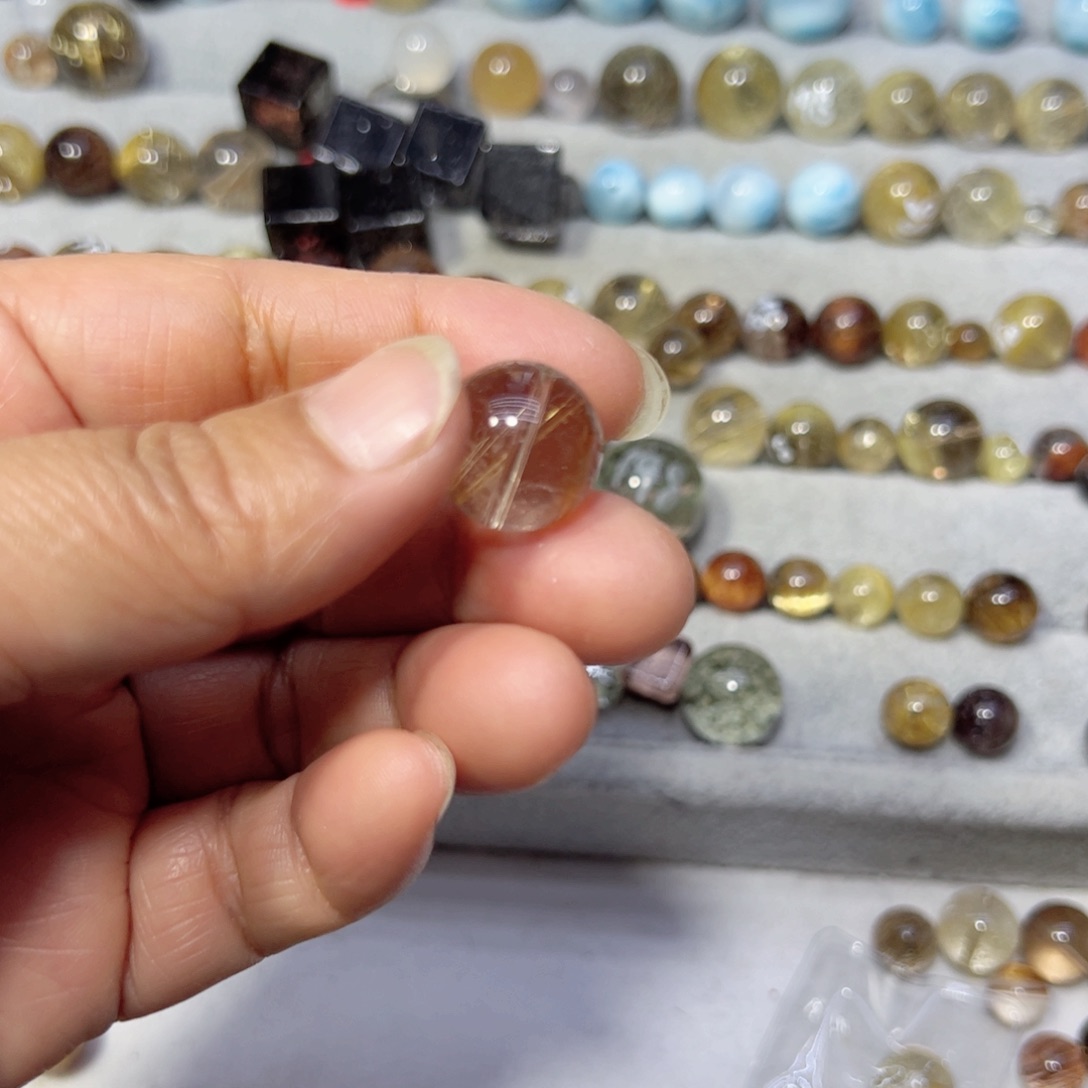 水晶颈饰未镶嵌天然