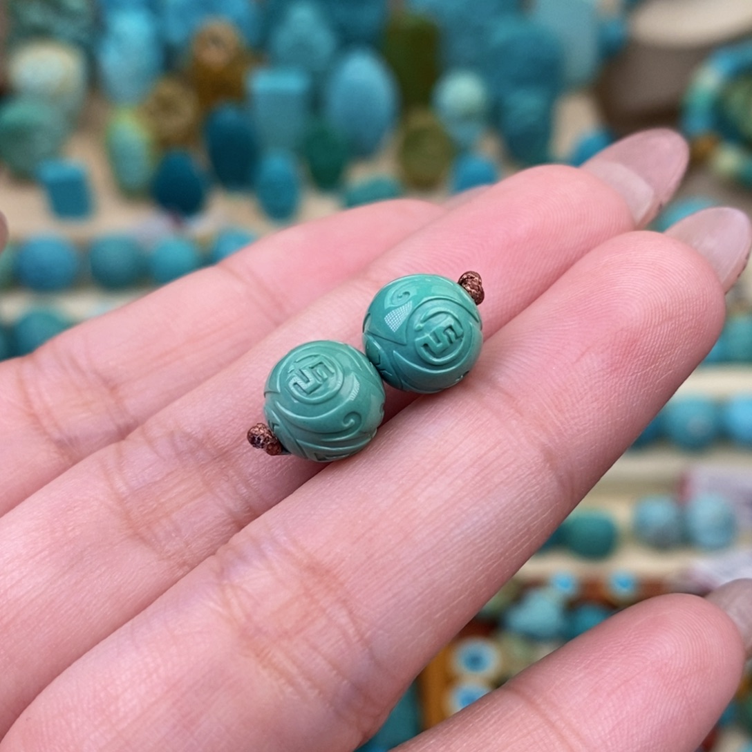 绿松石珠宝奇石未镶嵌