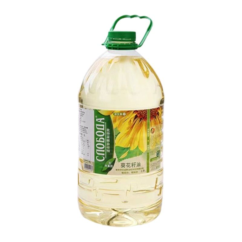 俄罗斯进口 斯诺博达 非转基因葵花籽油 5l/桶