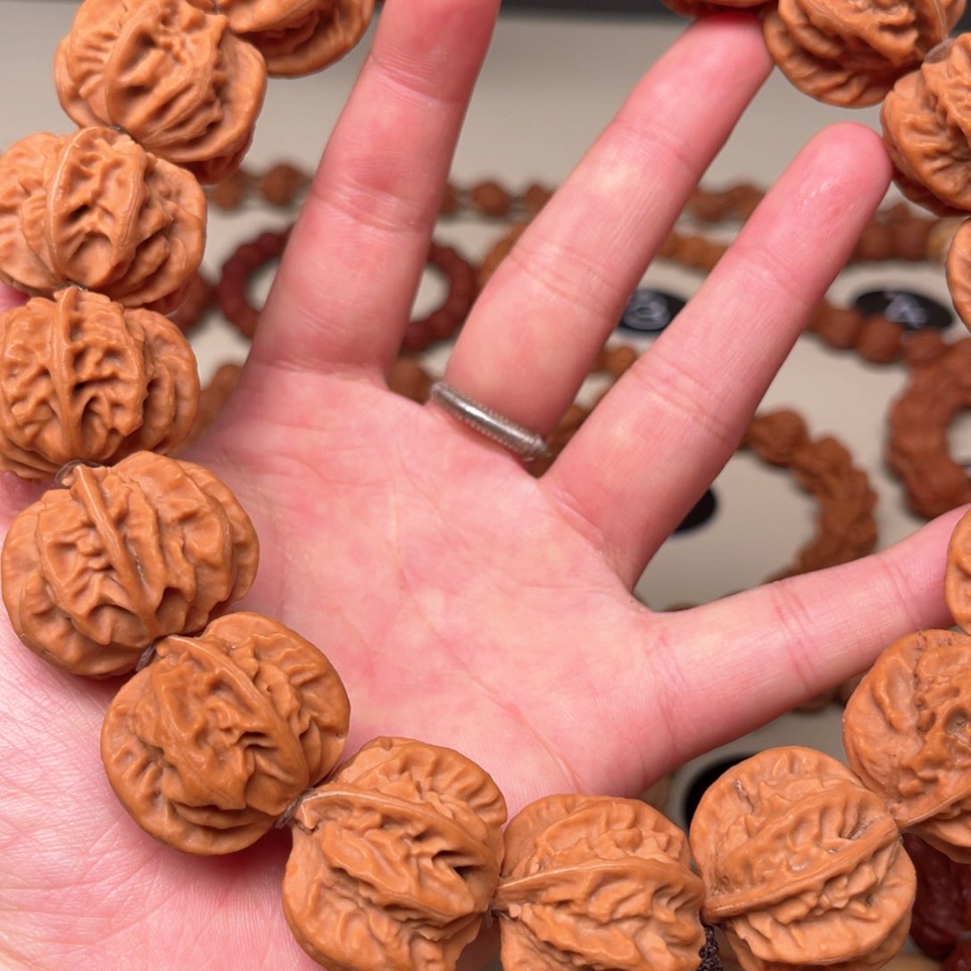 吊坠文玩核桃宛**空京八棱