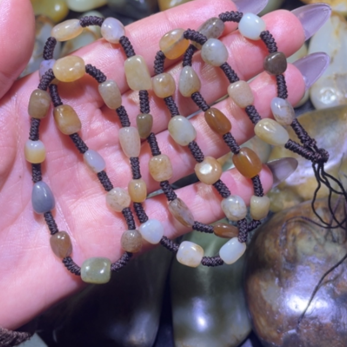 【闪购商品】和田玉颈饰未镶嵌极*～