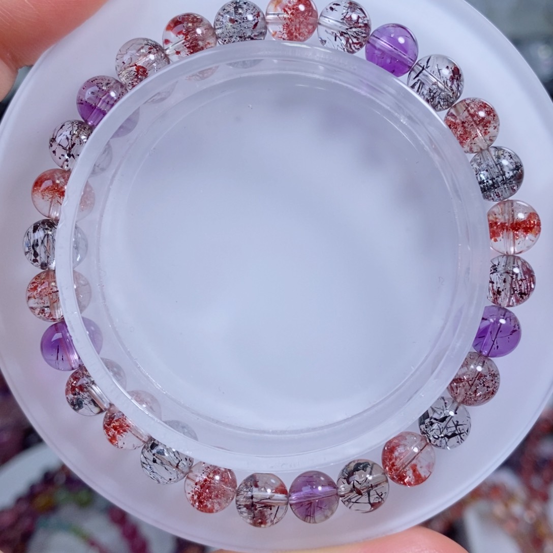 水晶手串未镶嵌毒液