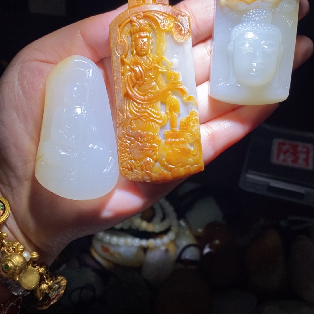 和田玉手链未镶嵌