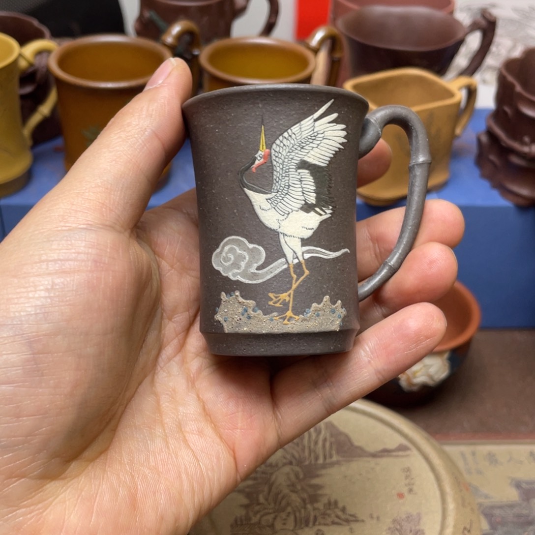 紫砂茶杯紫砂主人杯50cc