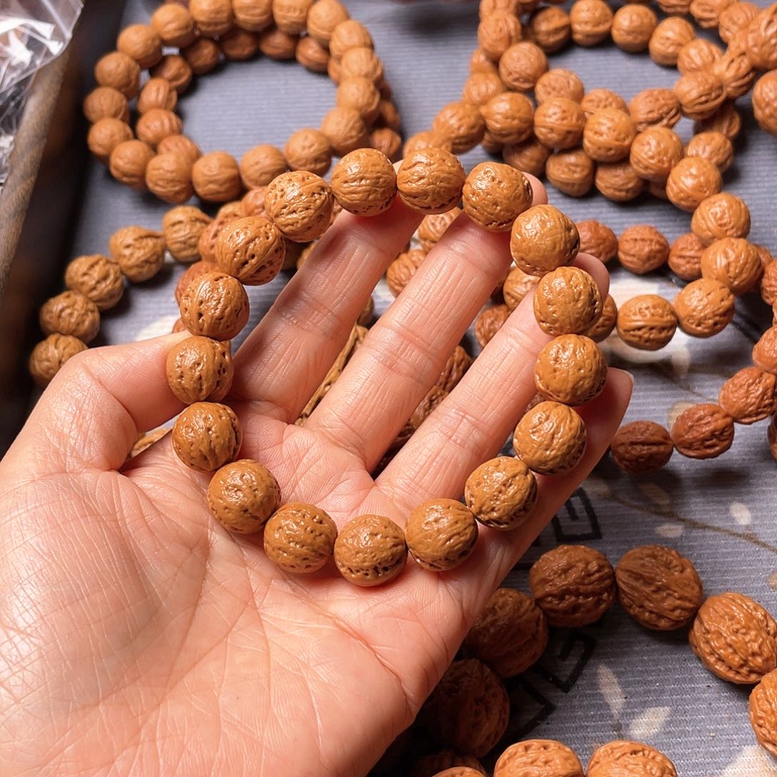 文玩核桃手串冬***锅1.4蜡皮