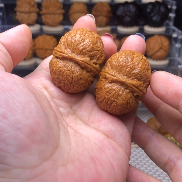 文玩核桃把件19大黄金印39+