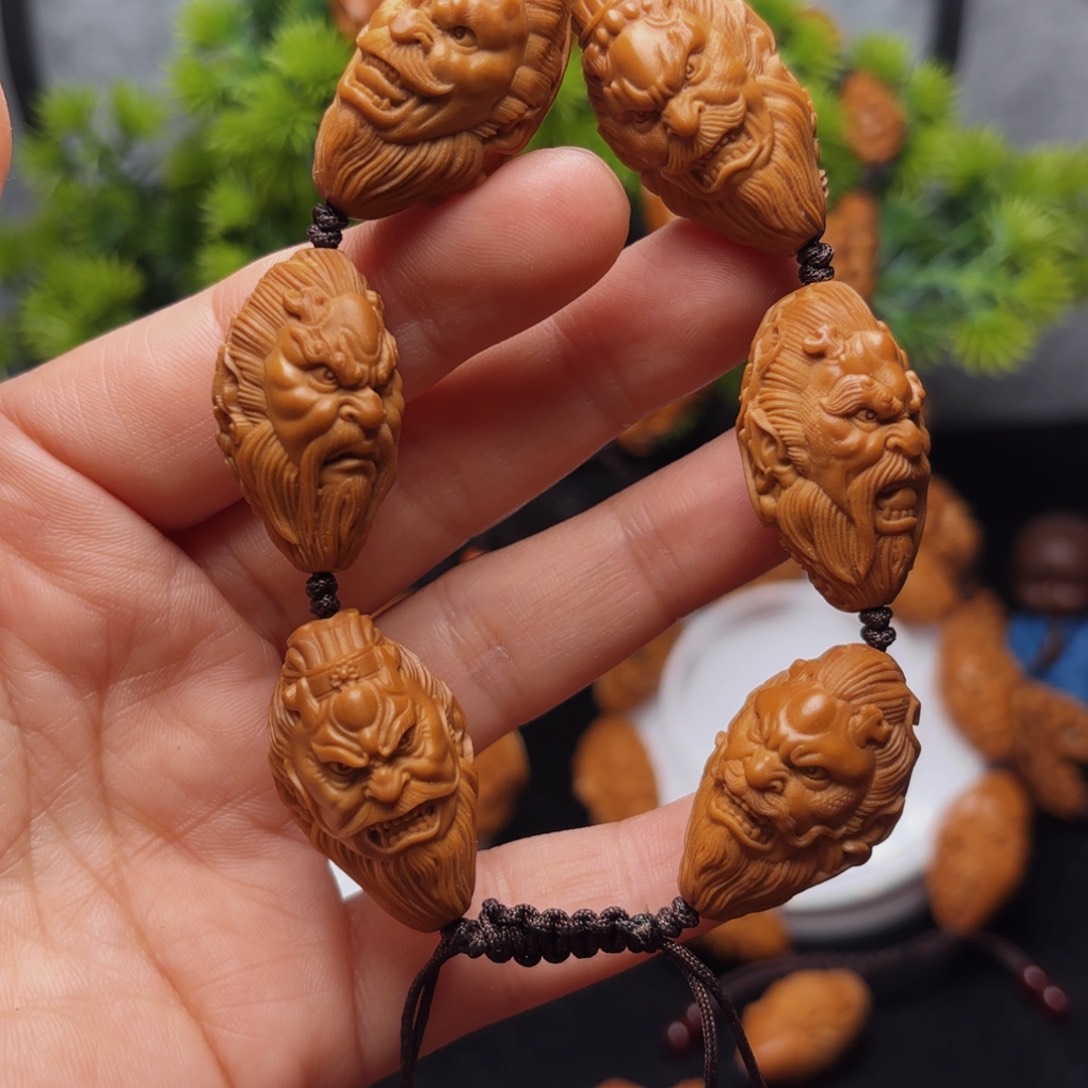 橄榄核手串/手链龙王五爷