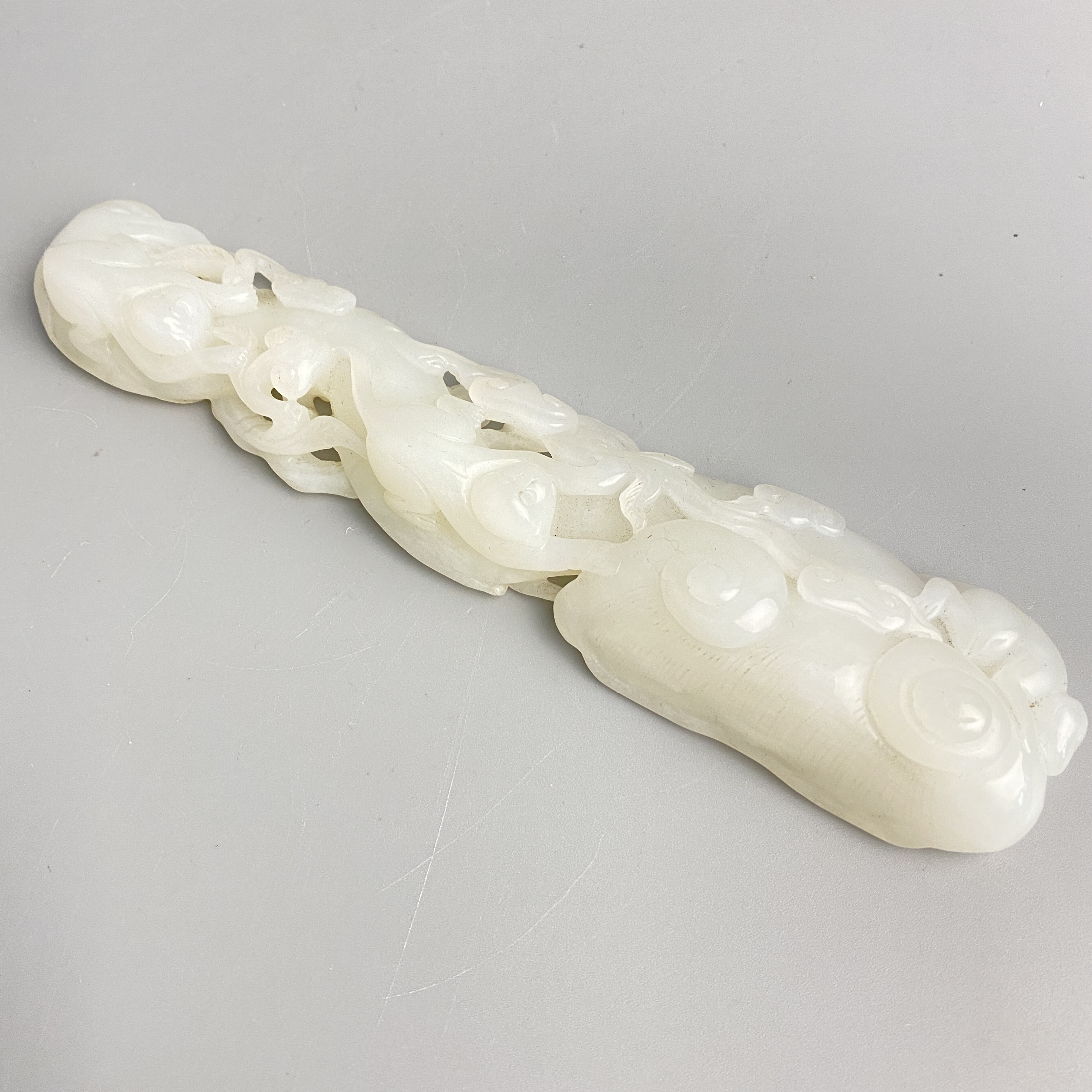 20世纪・玉灵猴献瑞如意【古董拍卖】ZJ25ZJ0224305